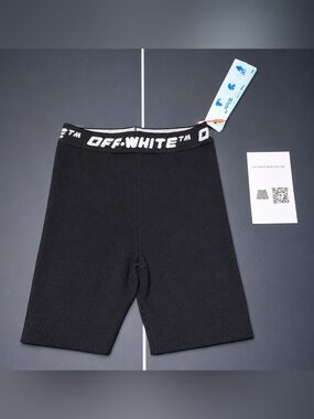 Off-White Women’s Logo Waistband Sports Shorts